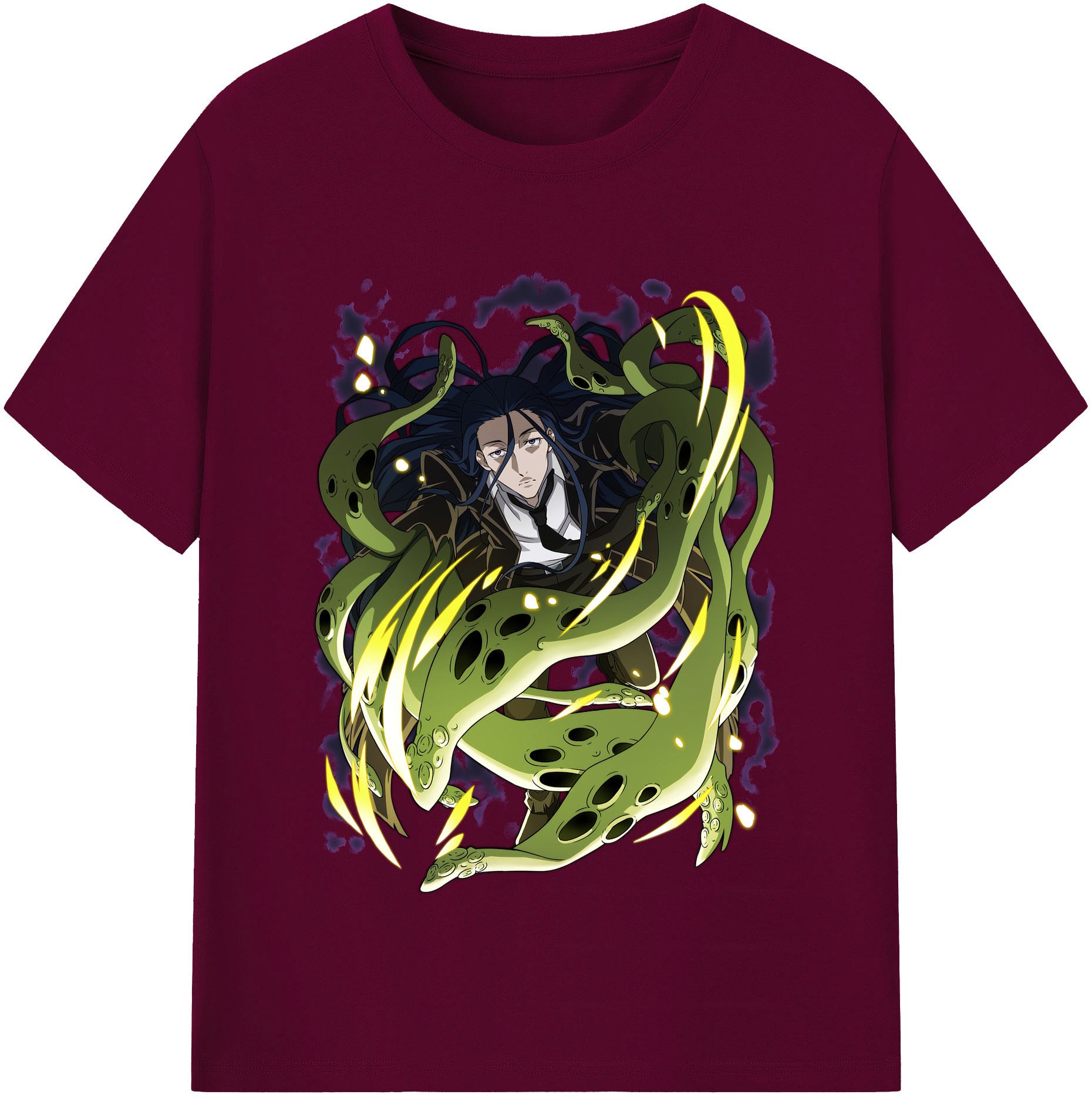 （画像用） 文豪ストレイドッグス Bungo Stray Dogs レディースカジュアルプリントTシャツ（綿100％）
